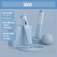 Adjustable Counting Jump Rope PVC Fitness Weight Loss
