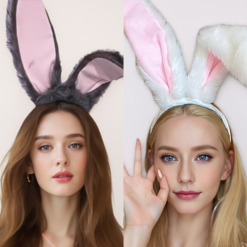 Rabbit Ears 2pcs Pack for Girls' Photography Easter Decoration