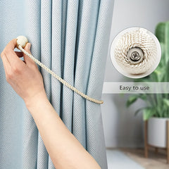 Modern Magnetic Curtain Tieback Gourd Buckle for Home Decor