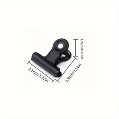 5pcs Metal Clip Stationery Office Supplies Small Book Clip