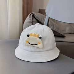 Kids Cartoon Wide Brim Fisherman Hat for Boys and Girls