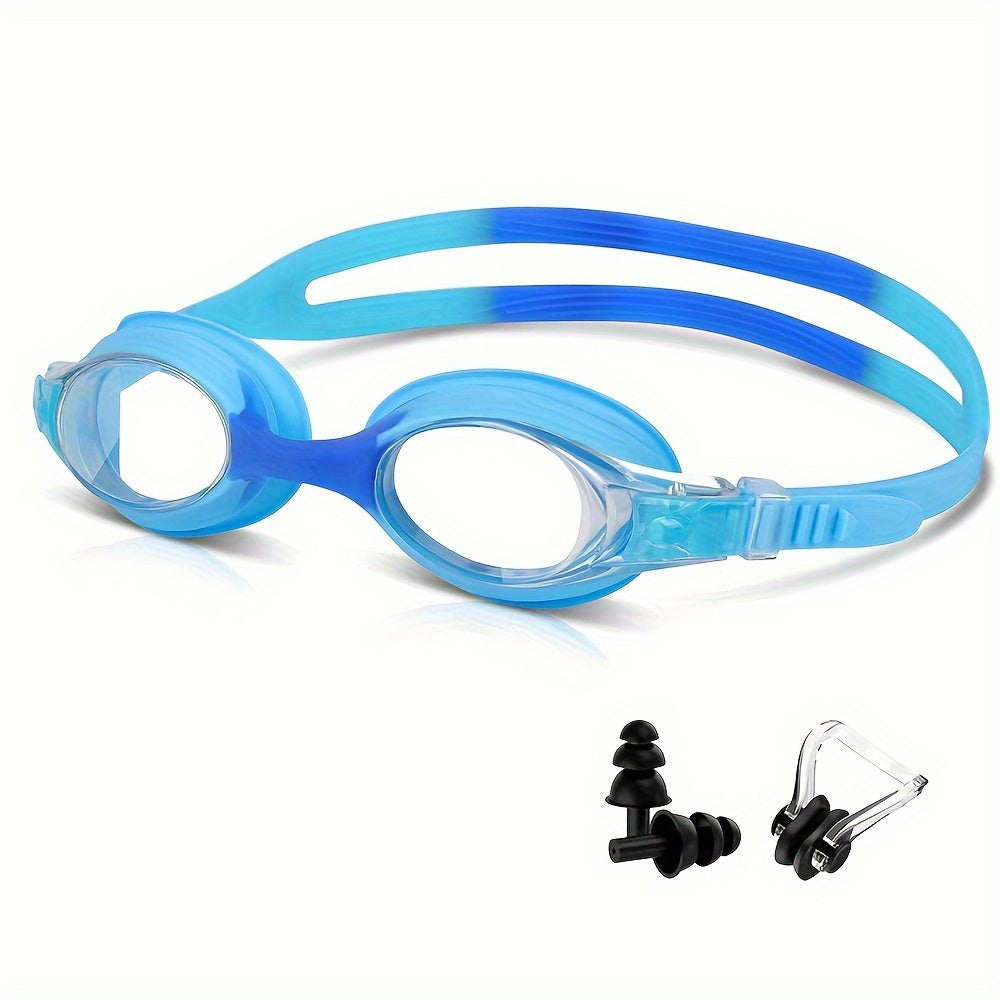 Anti-fog Teen Swimming Goggles UV Protection Leak-proof