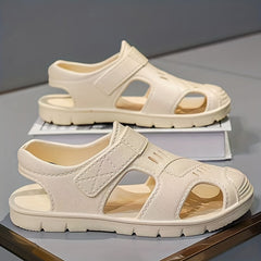 Men's Platform Ankle Sandals Soft Sole Anti-Skid Beach Shoes