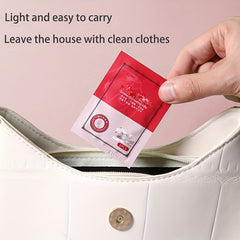 Emergency Wash Decontamination Wipes - Stain Removal for Clothes