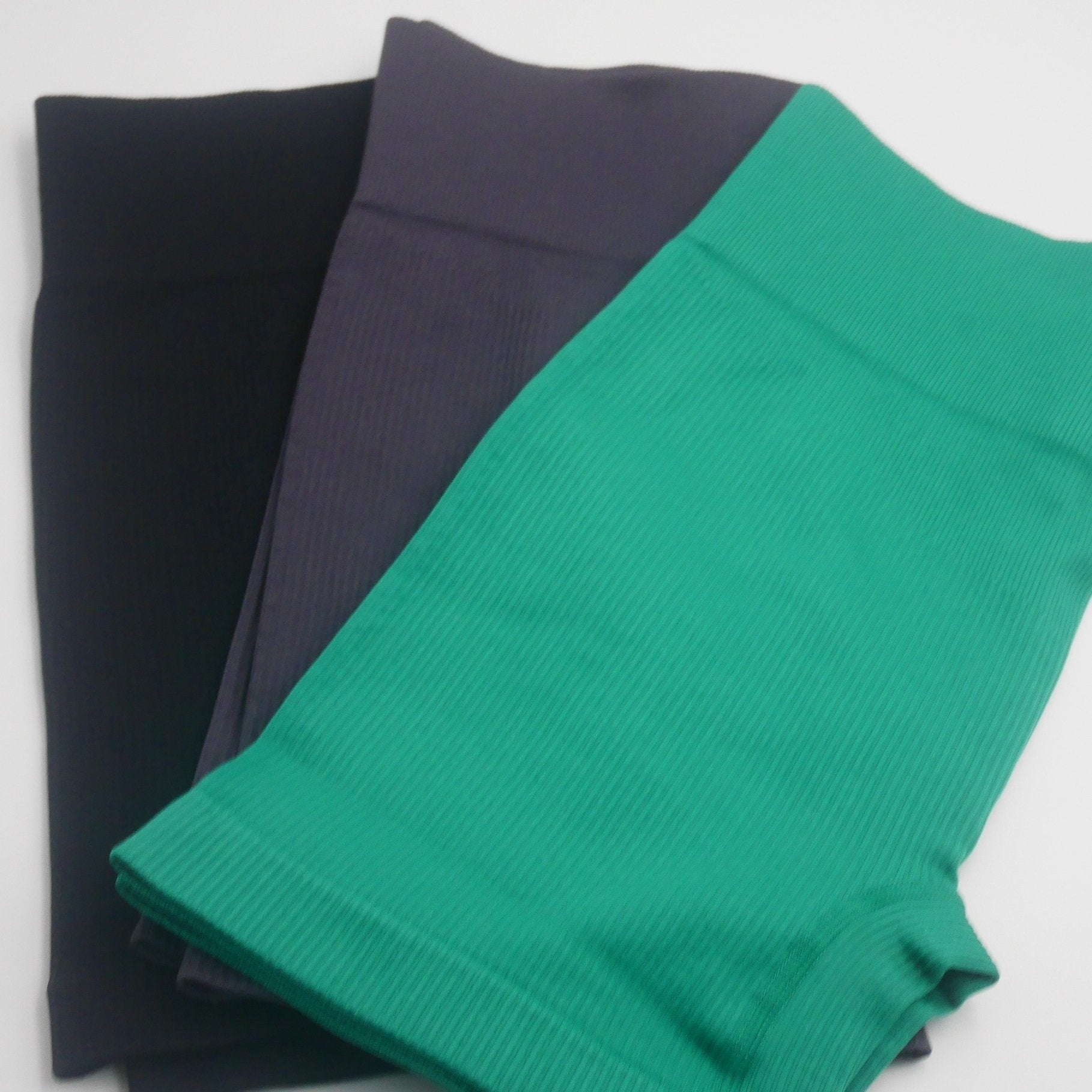 3pc High Waist Yoga Shorts Butt Lifting Biker Shorts