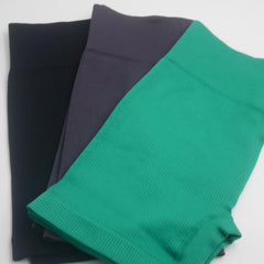 3pc High Waist Yoga Shorts Butt Lifting Biker Shorts