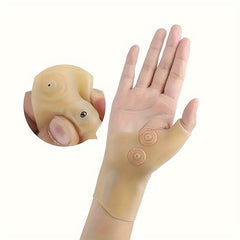Wrist Guard Sleeve Finger Wrist Twist Fixation Gloves For Women Men