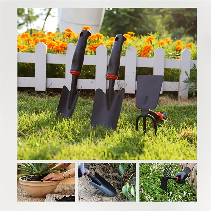 1pc Garden Shovel & 5.08 cm Hand Hoe Heavy Duty for Planting, Weeding, Digging