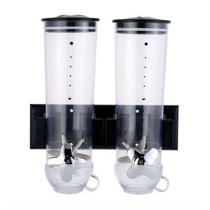 Wall Mounted Barley Machine Acrylic Grain Storage Tank Kitchen Can