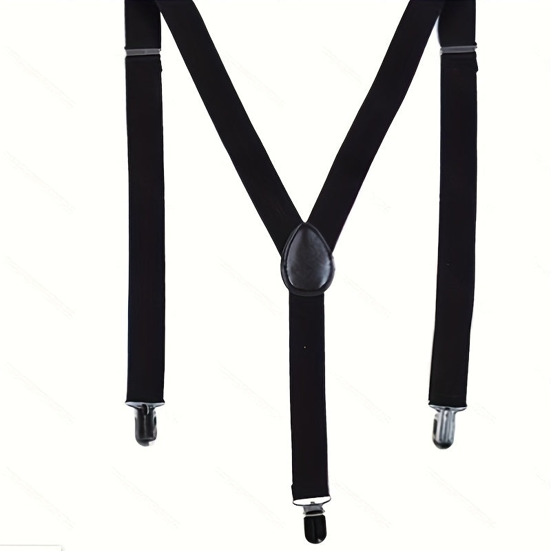 Adult Strappy Back Polyester Suspenders Business Wear