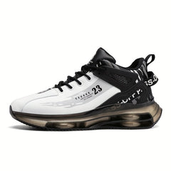 Men's Breathable Lace Up Sneakers Comfortable Air Cushion Shoes
