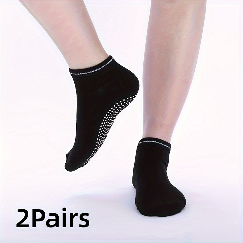 6 Pairs Women's Yoga Socks Non Slip Sports Socks With Extra Grips