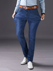 Men's Slim Elastic Durable Business Casual Pants