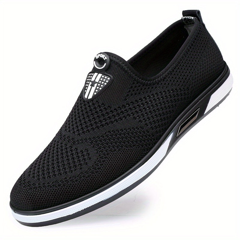 Men's Breathable Mesh Loafer Shoes Non-slip Slip On Sneakers