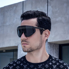 Men's Large Frame Sunglasses Sun Protection Eyewear