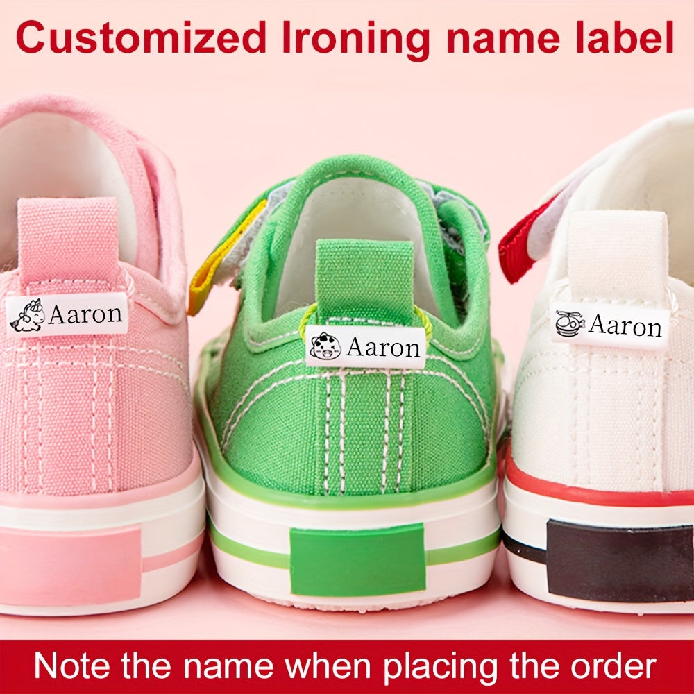 Custom Waterproof Name Ring, Soft Rubber Material, Clear and Eye-catching Design
