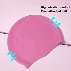 Silicone Swimming Goggles Set - Safe & Stylish Pool Gear