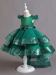 Tulle Princess Dress with Sequin for Girls - Party Birthday Halloween