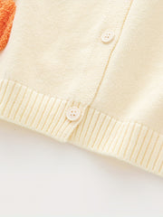 Girls Knit Cardigan for Spring & Fall