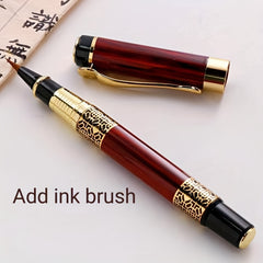 Soft Brush Wolf Hair Small Beauty Pen Metal Rod Water Brush Ink Bag