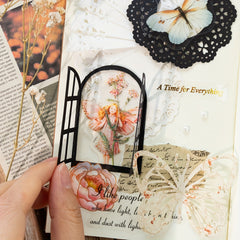 16 Vintage Lace & Flower Cutouts for Scrapbooking Junk Journaling & Crafts