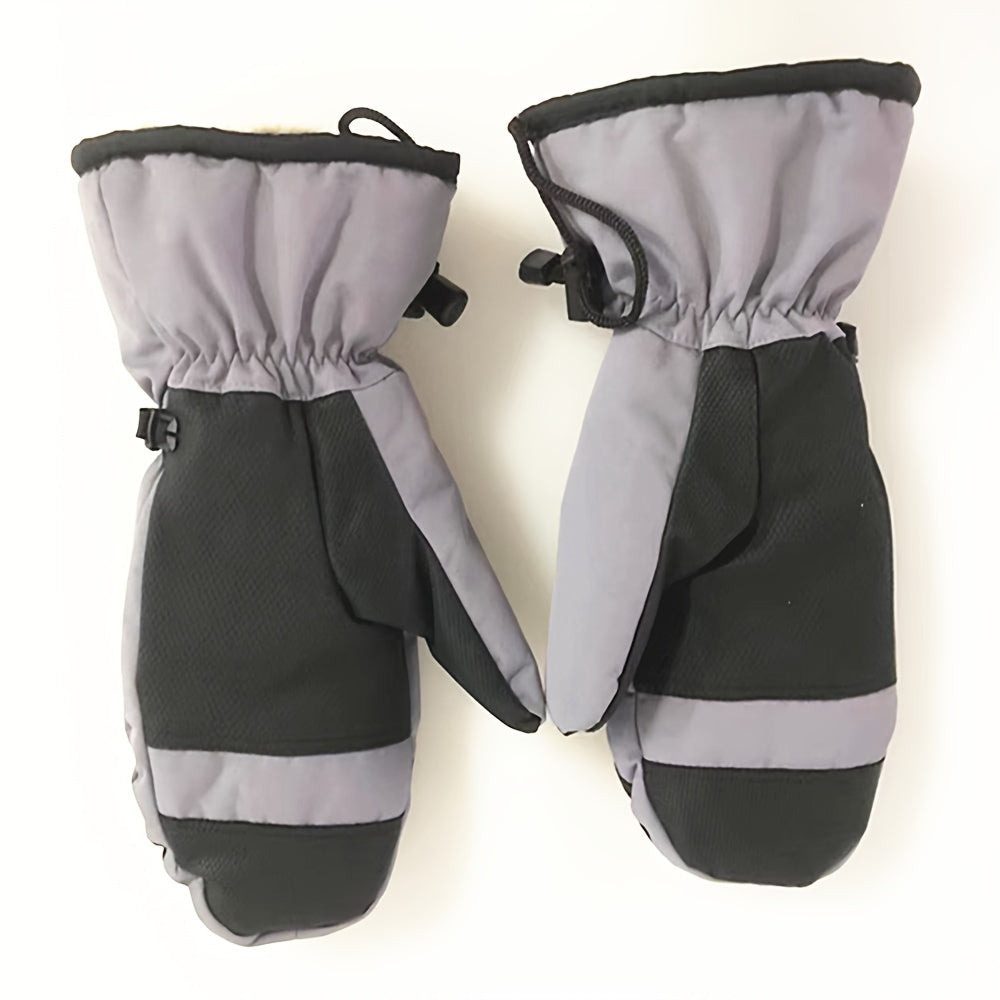 Winter Skiing Gloves Warm Waterproof Non-slip Thickened Outdoor Cycling Skiing