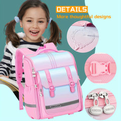 Lightweight School Bag Large Capacity Spine Protection Backpack