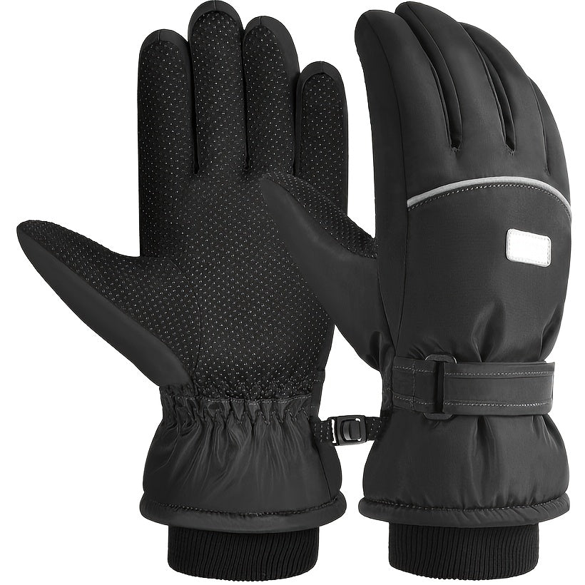 Kids Winter Gloves Non slip Skiing Gloves Cold Weather Gloves 10-12 Years