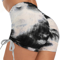 Seamless Butt Lifting Yoga Short High Waist Booty Gym Biker Shorts