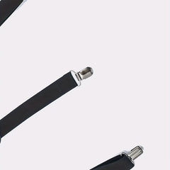 3pc Suit Set Men's Preppy Suspenders Bow Tie Necktie