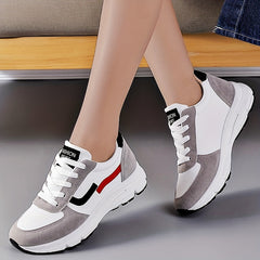 Women's Colorblock Lace-Up Sneakers