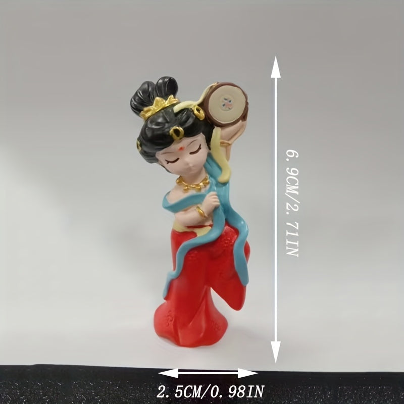 Dunhuang Flying Ancient Style Resin Figures