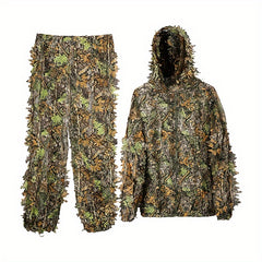 Lightweight 3D Leafy Camouflage Set Outdoor Camouflage Ghillie Suit