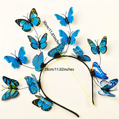Butterfly Headband Halloween Party Cosplay Hair Band Costume Accessories