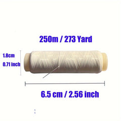 250m 273yds Elastic Bait Fishing Line Strong Pull Wear Resistance