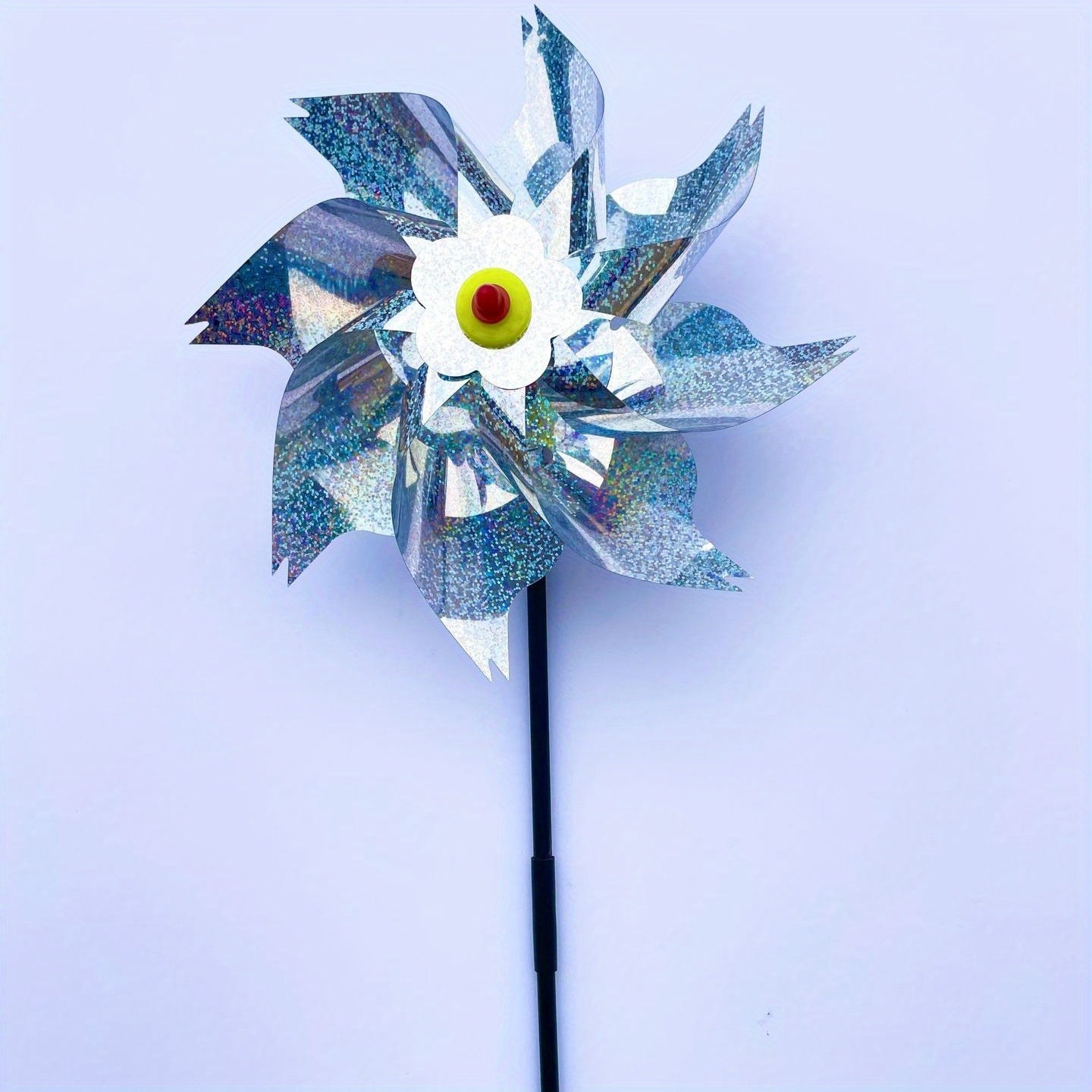 Reflective Laser Windmill Bird Repellent Devices Rainbow Pinwheels