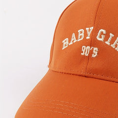 Coffee Embroidered Baseball Cap Breathable Dad Hat For Women