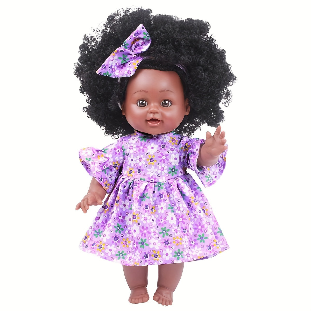 30 48 Cm Reborn Baby Dolls Silicone Lifelike African American Full Body Doll