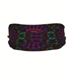 Bohemia Unisex Sports Headband - Purple Green
