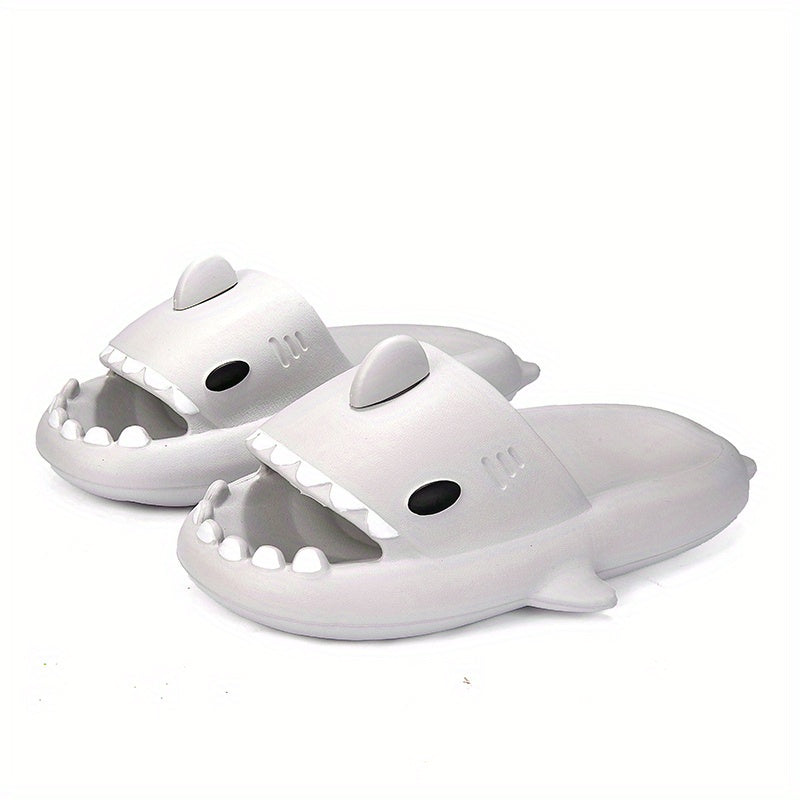 Funny Cloudy Shark House Slippers for Women