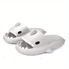 Funny Cloudy Shark House Slippers for Women