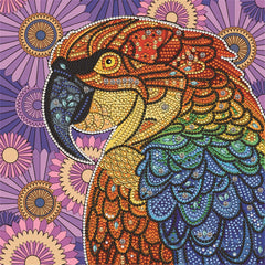 Parrot Diamond Painting Kit, DIY 5D Home Wall Decor