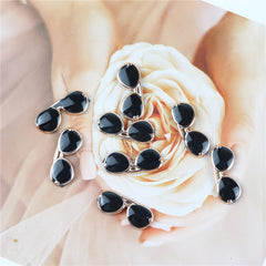 DIY Decorative Glasses Resin Accessories for Headwear and Jewelry