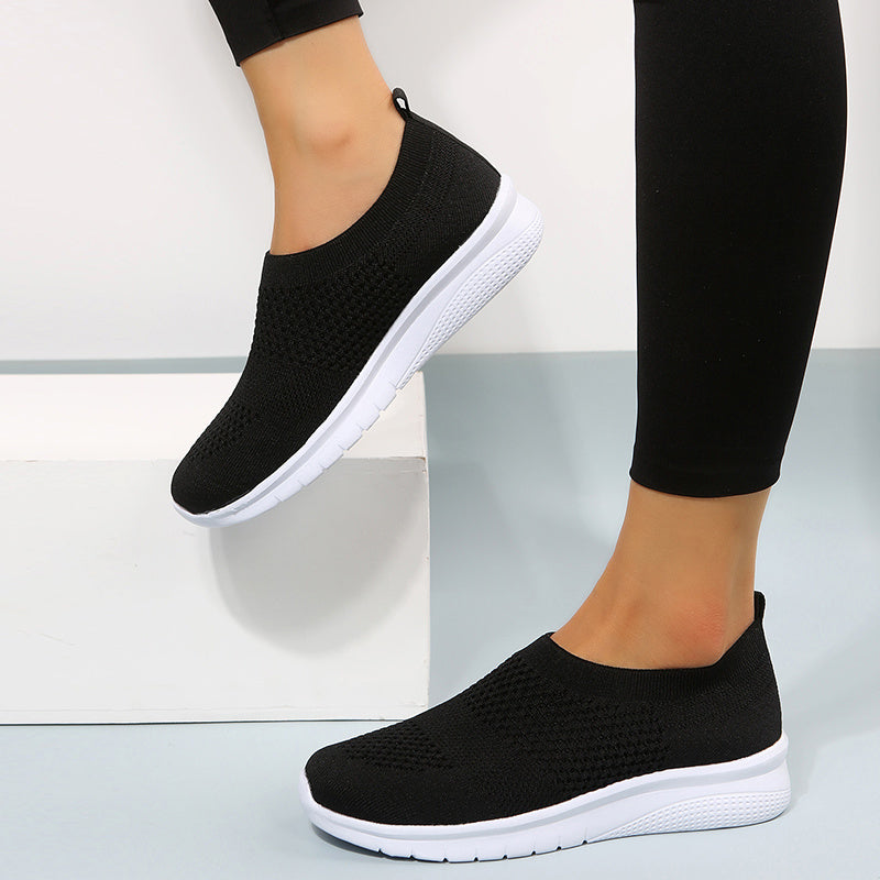 Women's Slip-on Sneakers Lightweight Running Shoes
