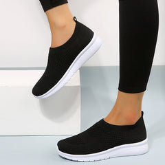 Women's Slip-on Sneakers Lightweight Running Shoes