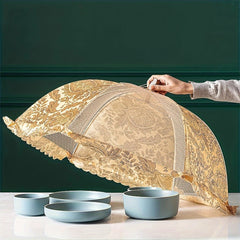 1pc Kitchen Mesh Food Cover Dustproof Reusable Collapsible Food Nets