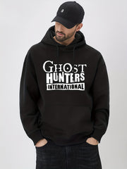 GHOST HUNTER Hoodie Men's Casual Graphic Pullover Hooded Sweatshirt