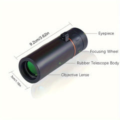 HD Monocular Telescope for Smartphone Photo Taking