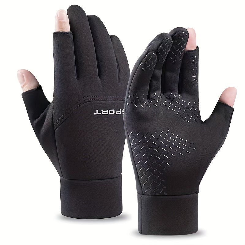 Men's Cycling Gloves Waterproof Touch Screen Driving Fishing WarmGloves