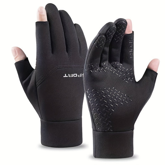 Men's Cycling Gloves Waterproof Touch Screen Driving Fishing WarmGloves